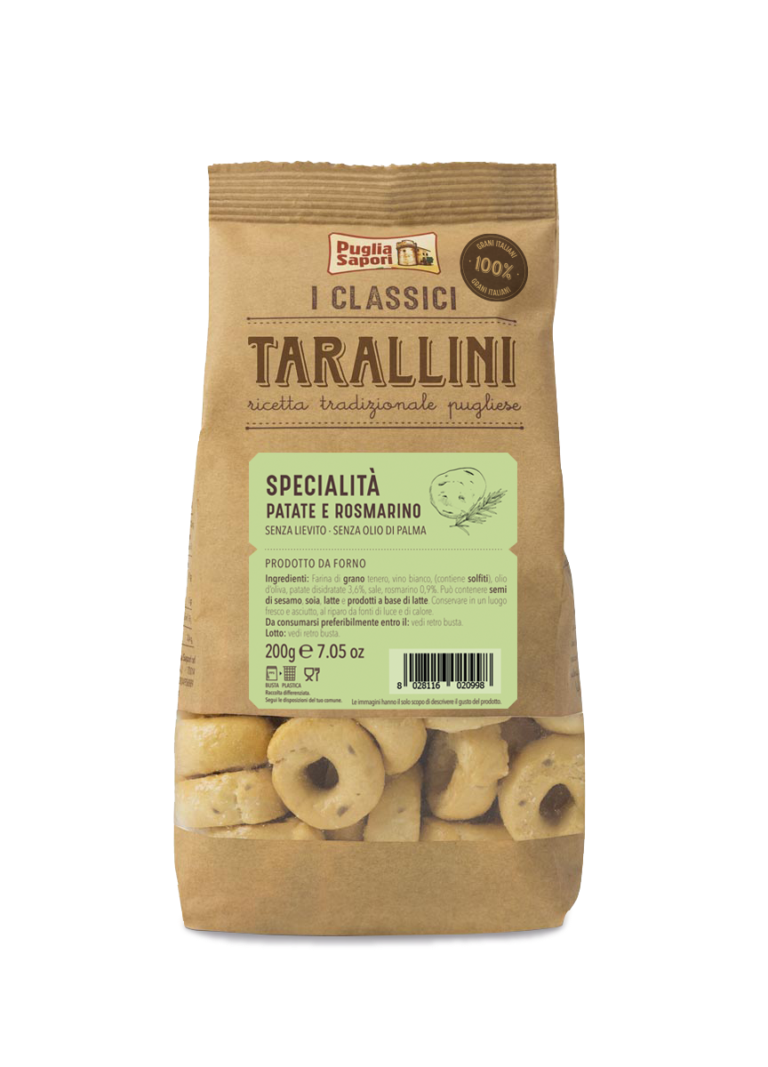 tarallini potatoes and rosemary