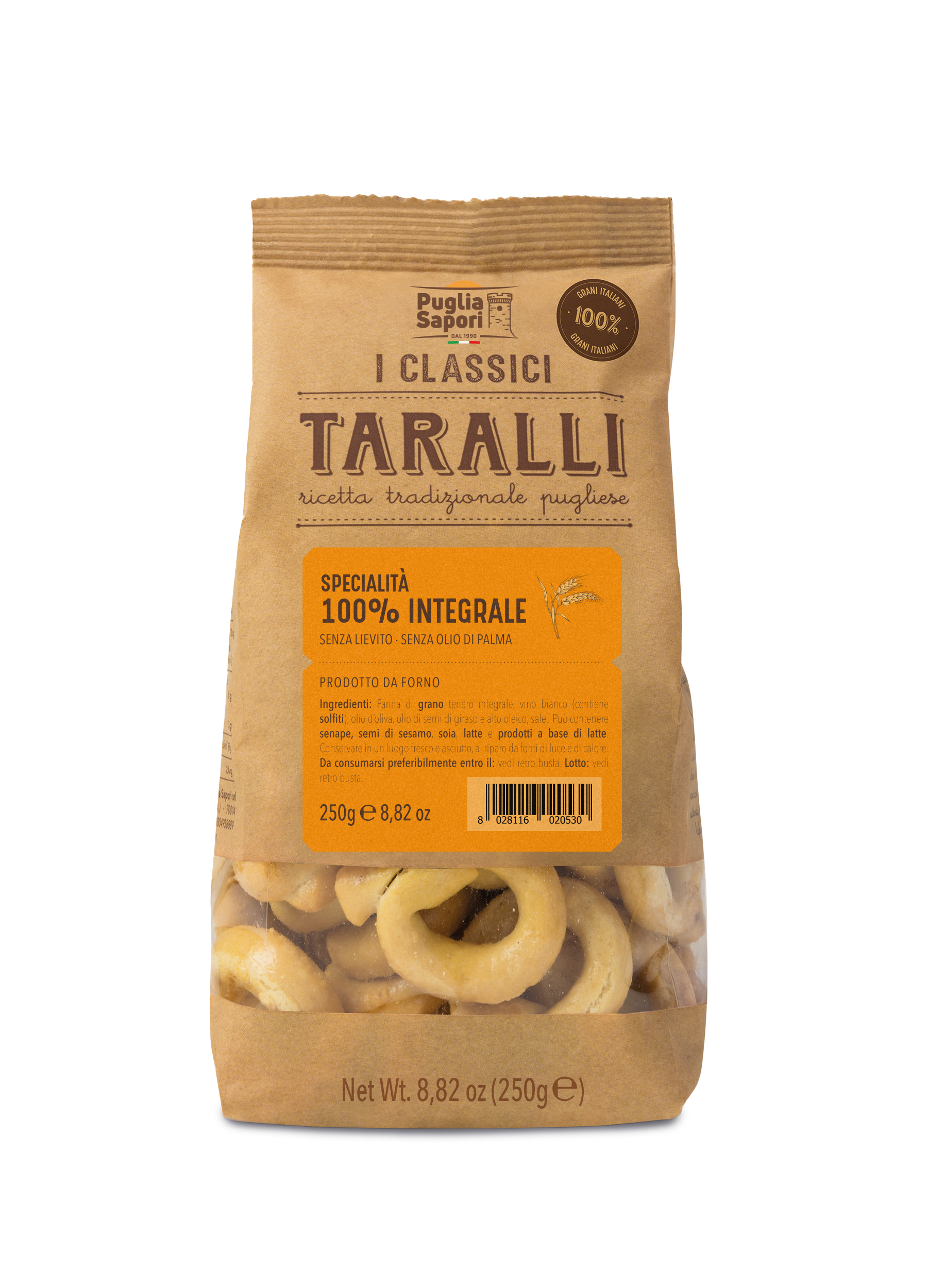 taralli wholemeal linea classica