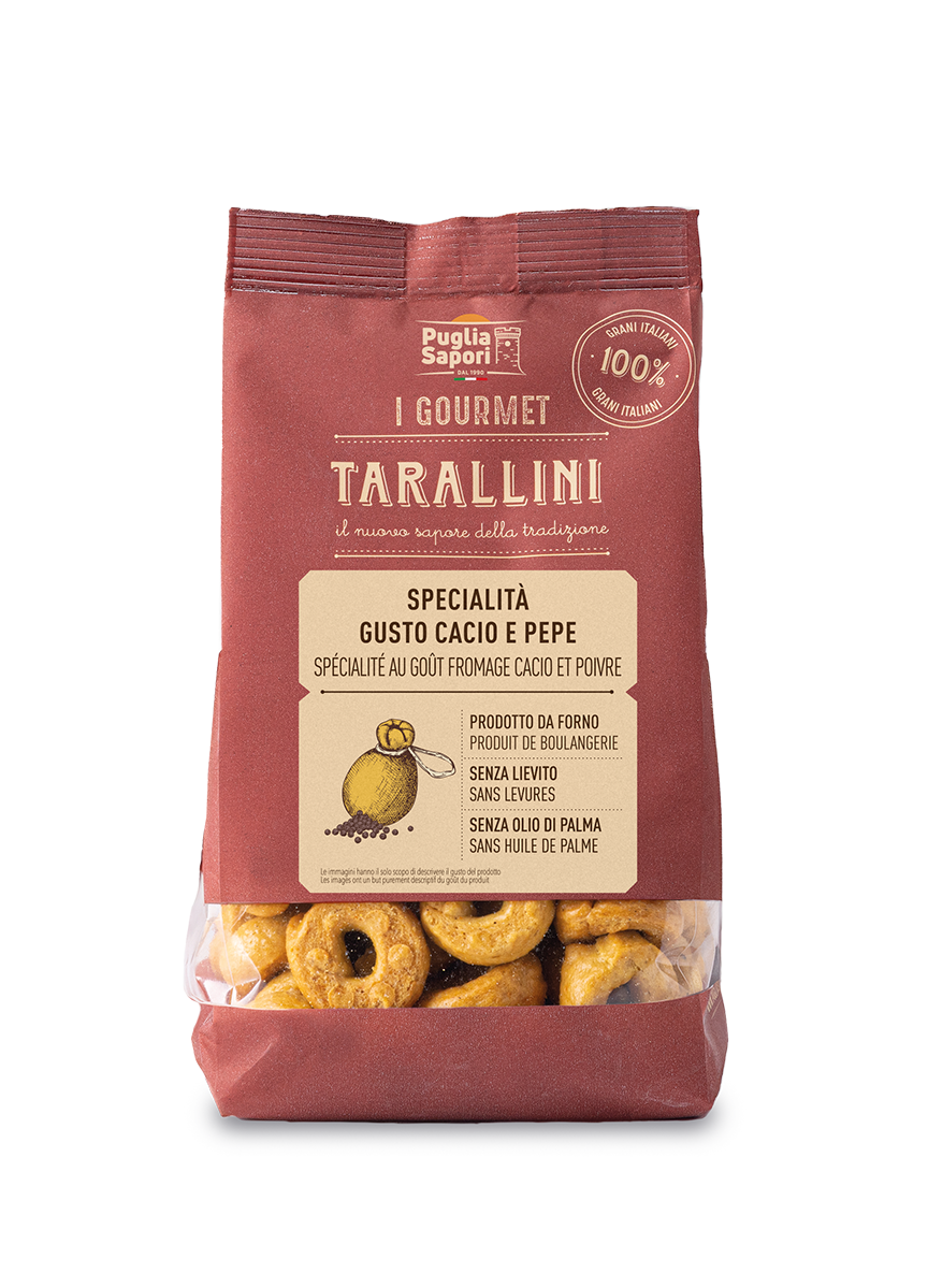 tarallini cacio pepe