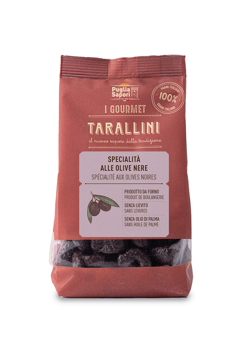 tarallini alle olive nere