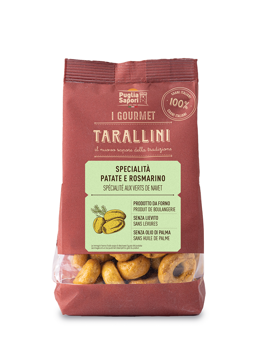 tarallini patate e rosmarino