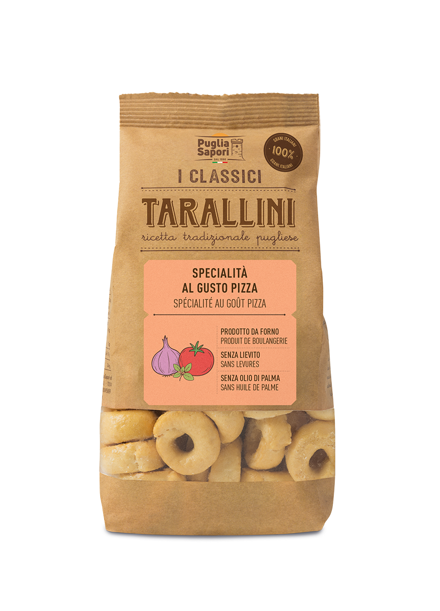 tarallini al gusto pizza